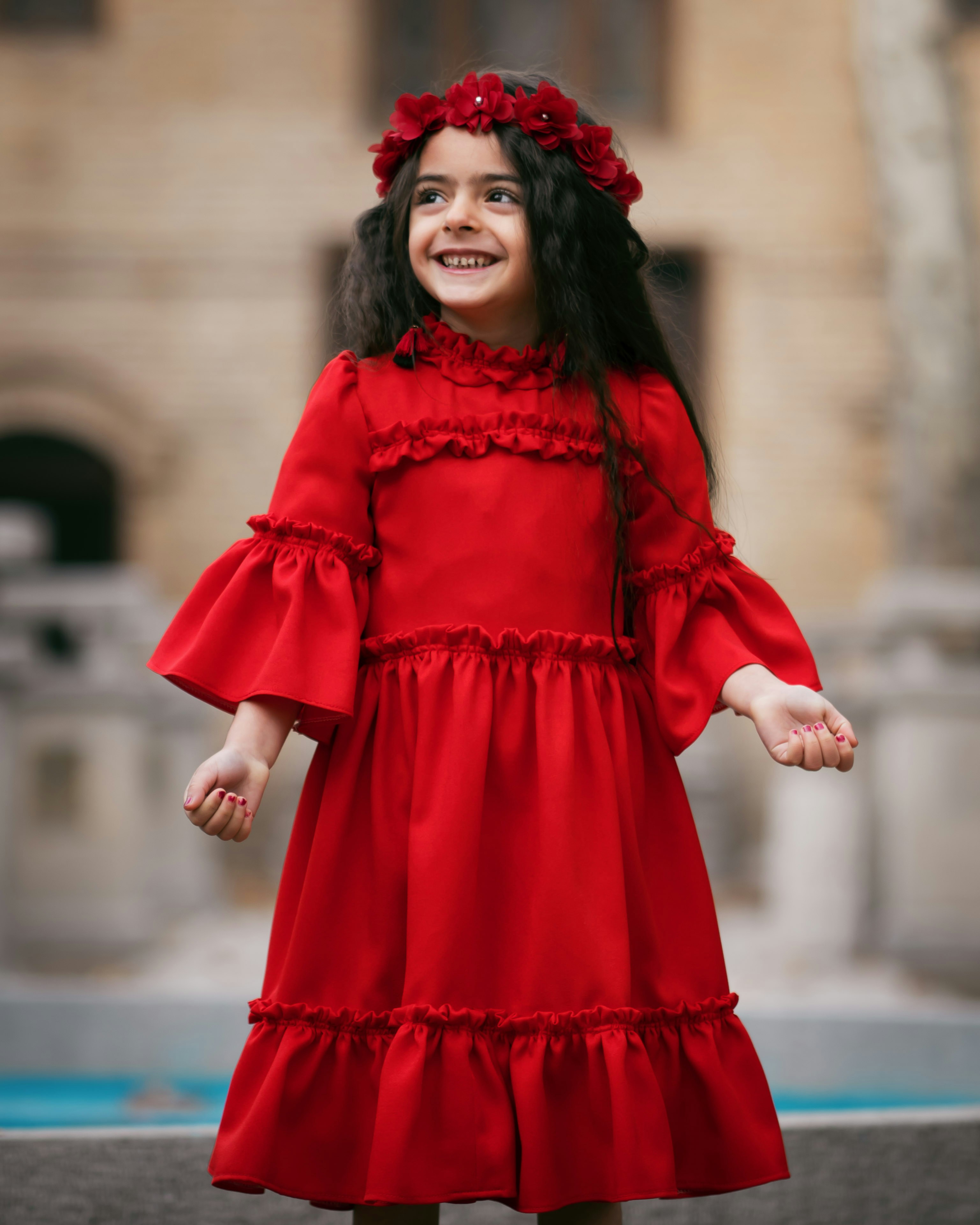 Red frock